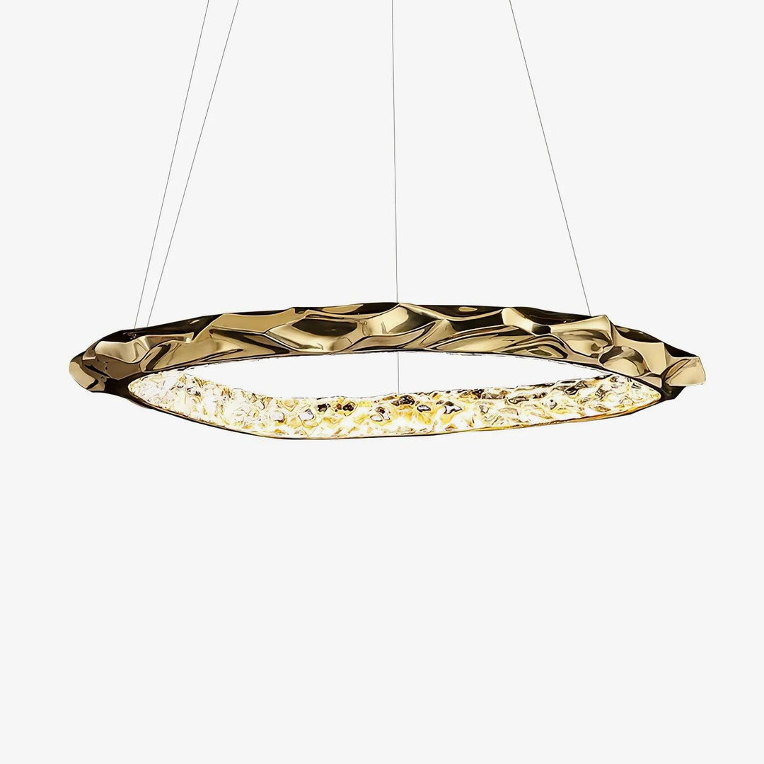 Resin Circlet Brass Pendant Lamp - Vakkerlight