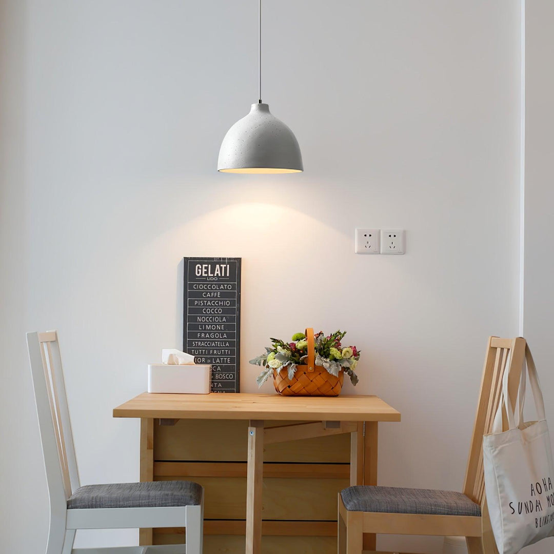 Resin Bowl Pendant Lamp - Vakkerlight