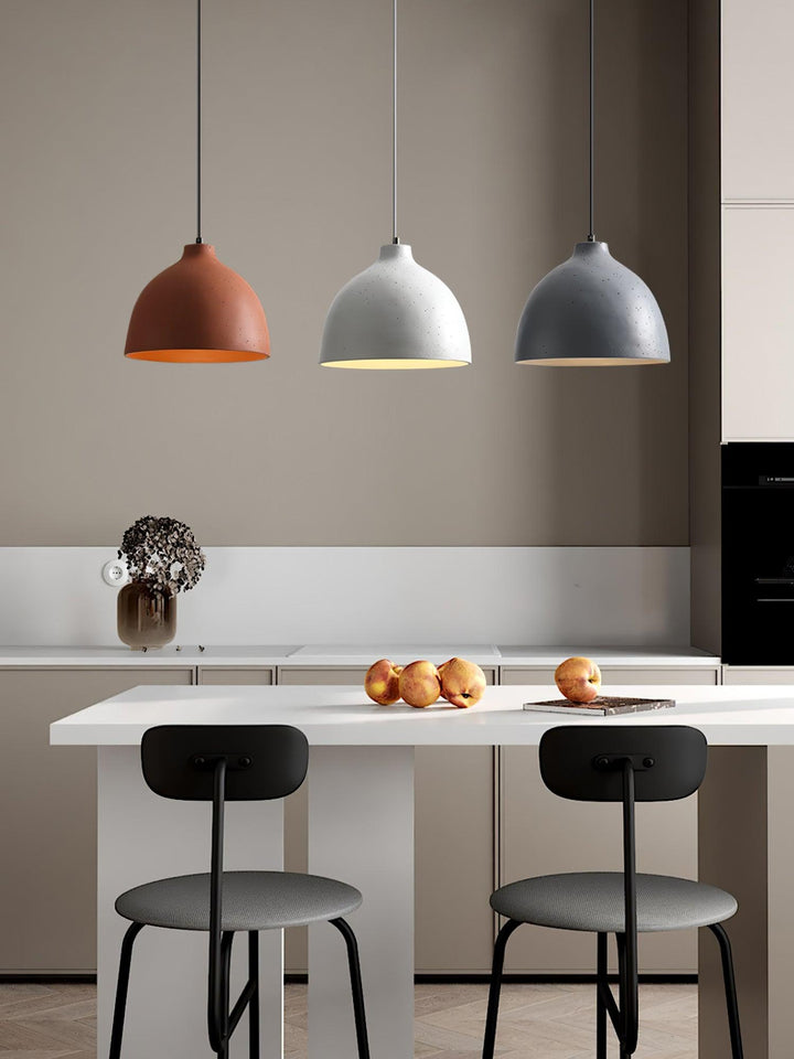 Resin Bowl Pendant Lamp - Vakkerlight