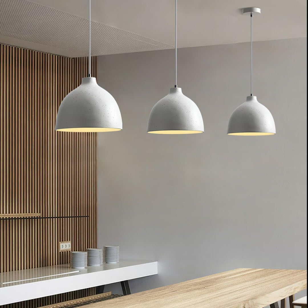 Resin Bowl Pendant Lamp - Vakkerlight