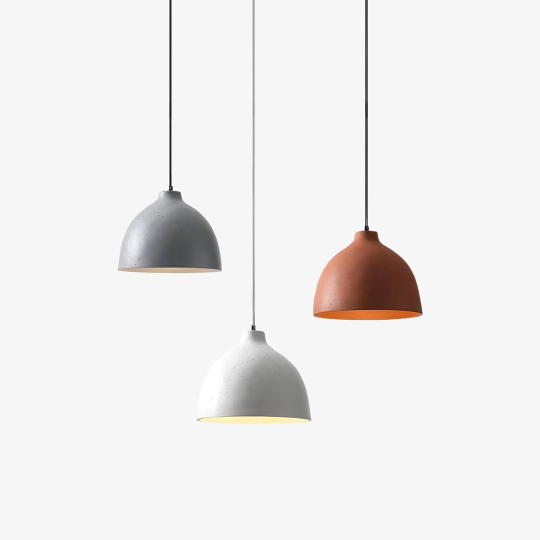 Resin Bowl Pendant Lamp - Vakkerlight