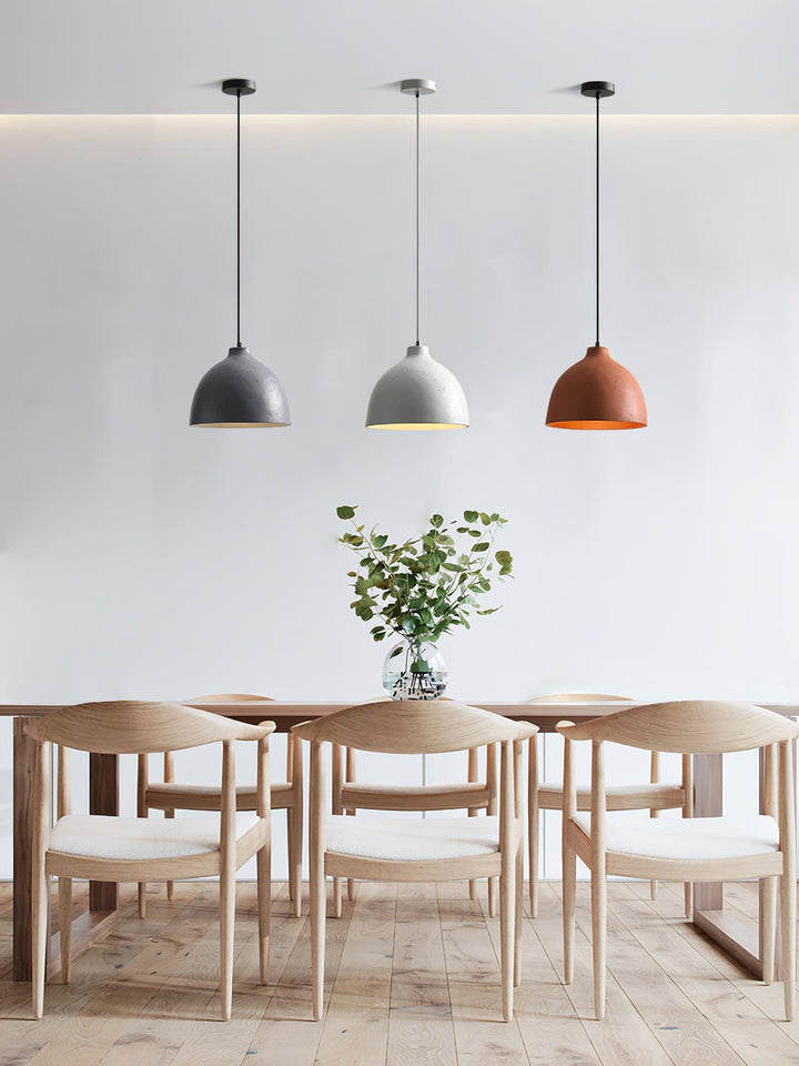 Resin Bowl Pendant Lamp - Vakkerlight