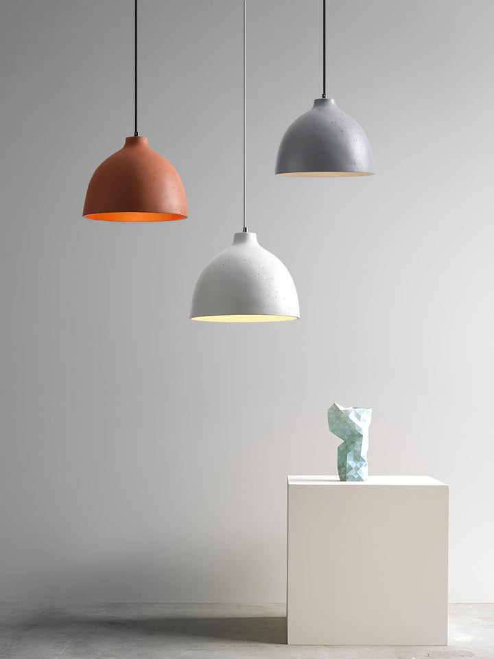 Resin Bowl Pendant Lamp - Vakkerlight