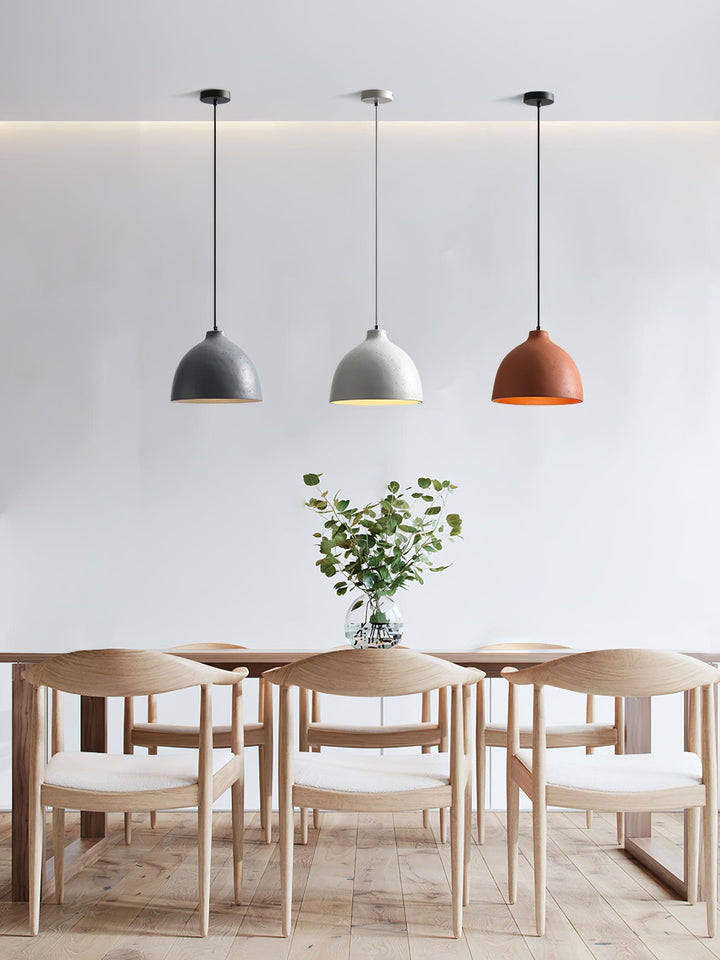 Resin Bowl Pendant Lamp - Vakkerlight