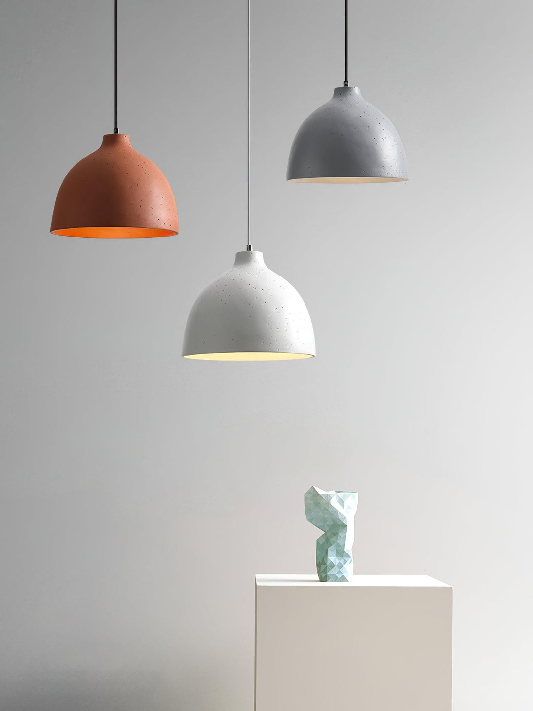 Resin Bowl Pendant Lamp - Vakkerlight