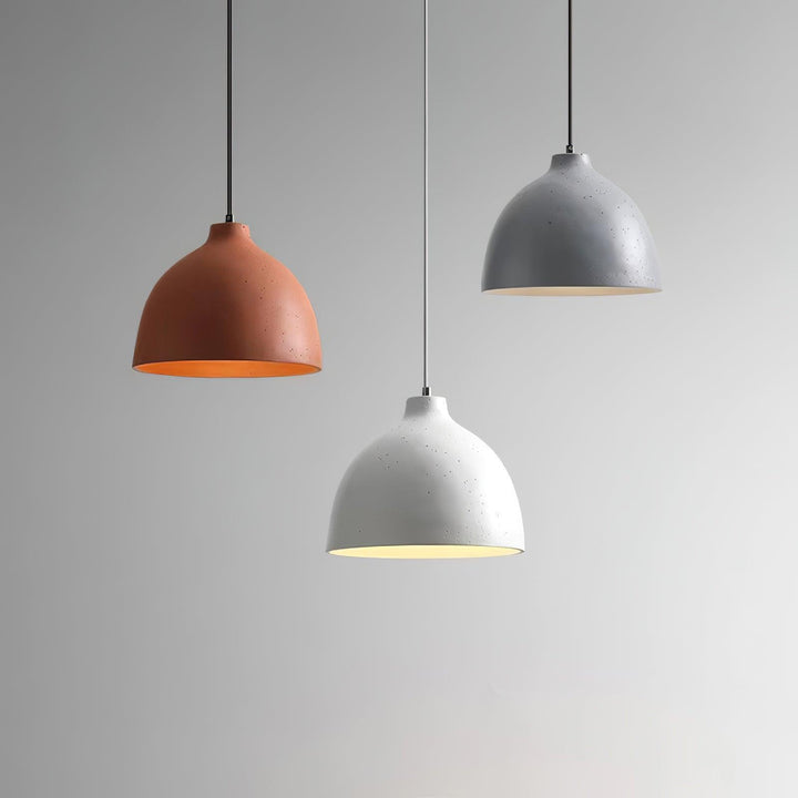 Resin Bowl Pendant Lamp - Vakkerlight