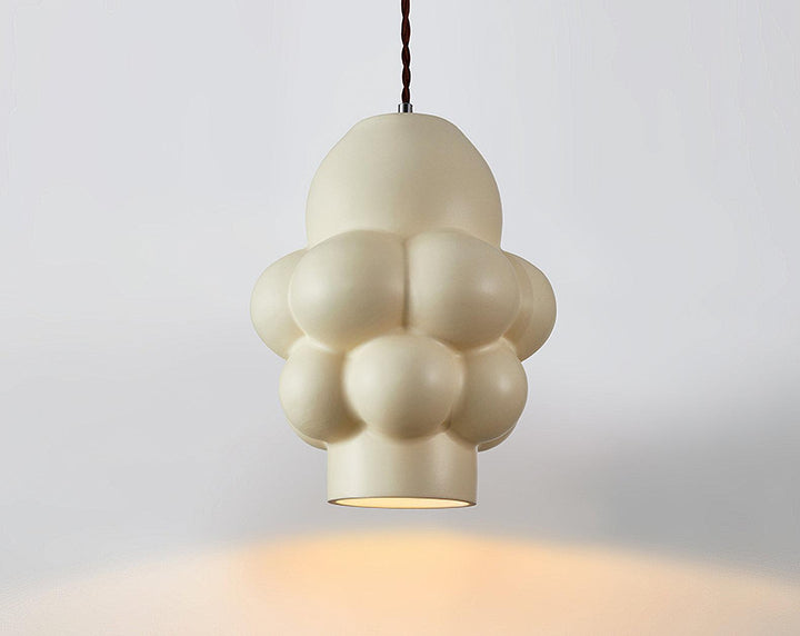 Resin Cream Pendant Lamp - Vakkerlight