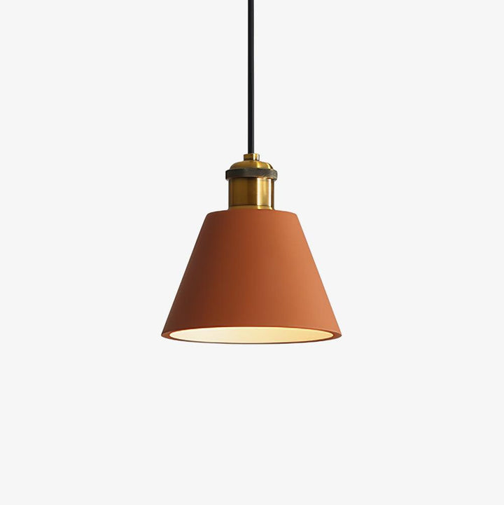 Resin Geometric Pendant Lamp - Vakkerlight