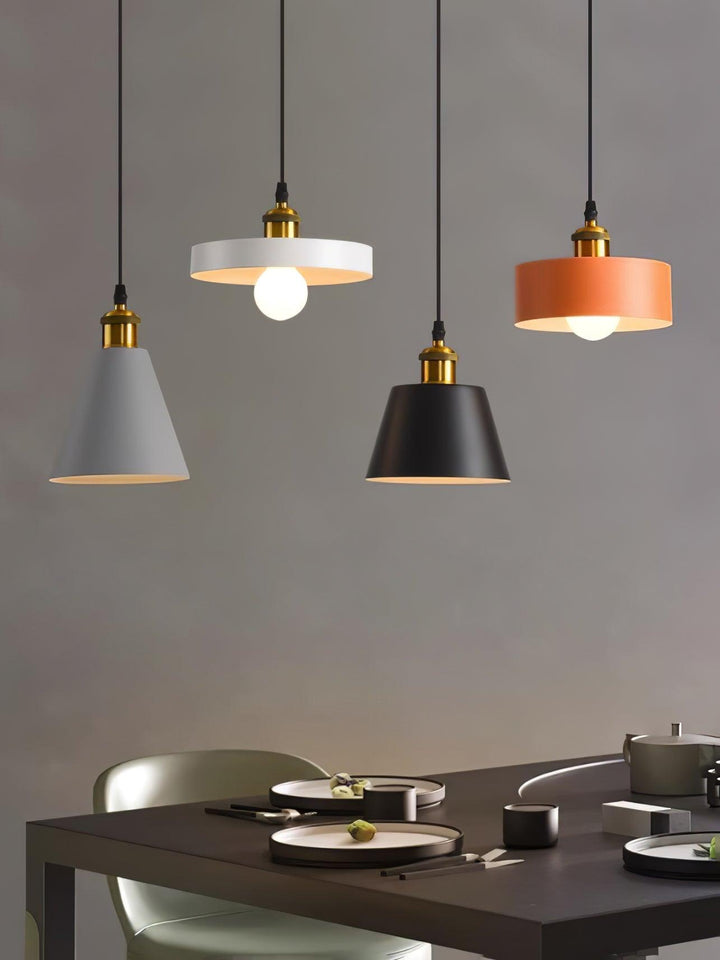 Resin Geometric Pendant Lamp - Vakkerlight