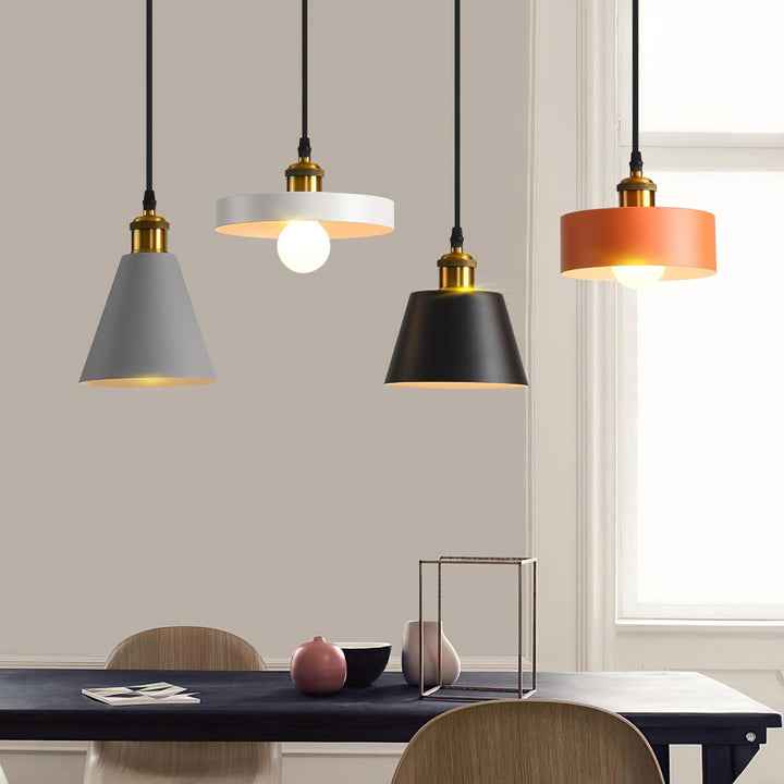 Resin Geometric Pendant Lamp - Vakkerlight