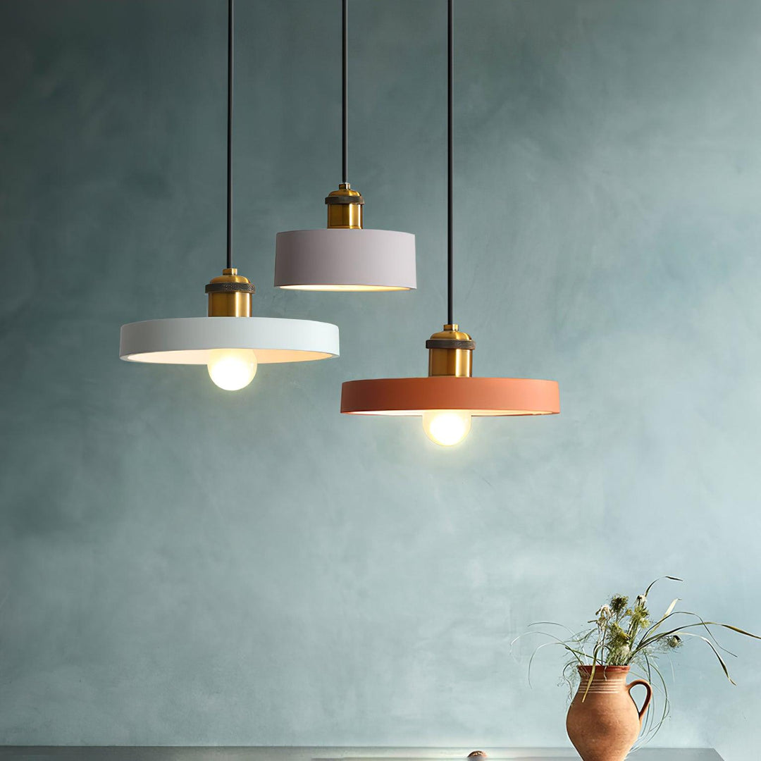 Resin Geometric Pendant Lamp - Vakkerlight