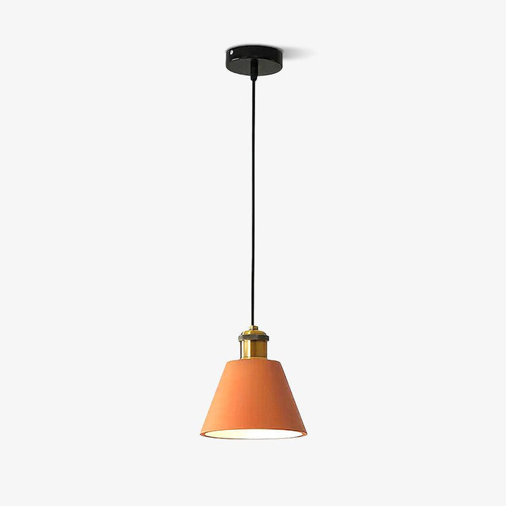 Resin Geometric Pendant Lamp - Vakkerlight