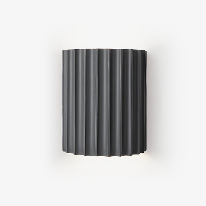 Resin Ribbed Wall Lamp - Vakkerlight