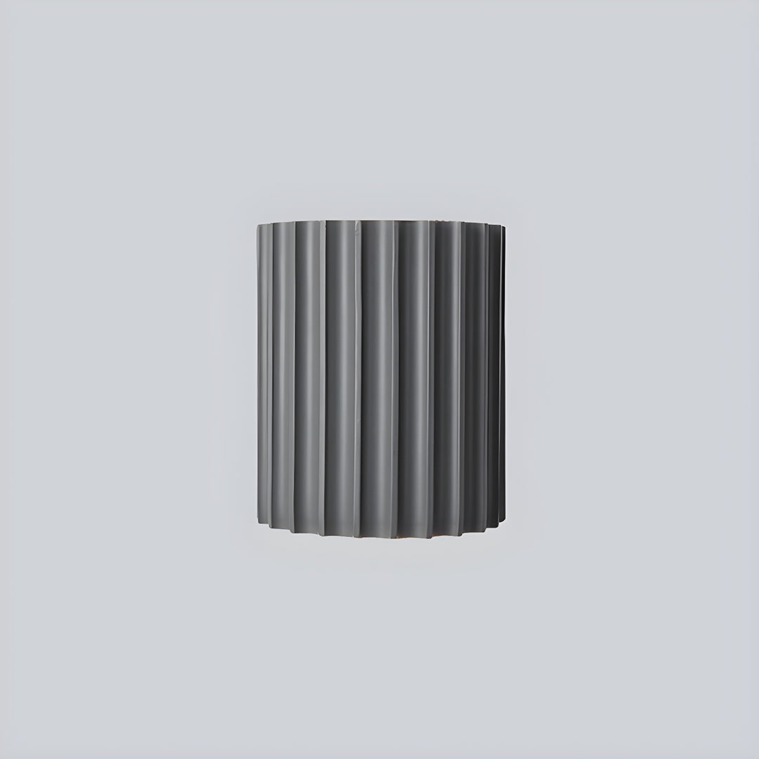 Resin Ribbed Wall Lamp - Vakkerlight