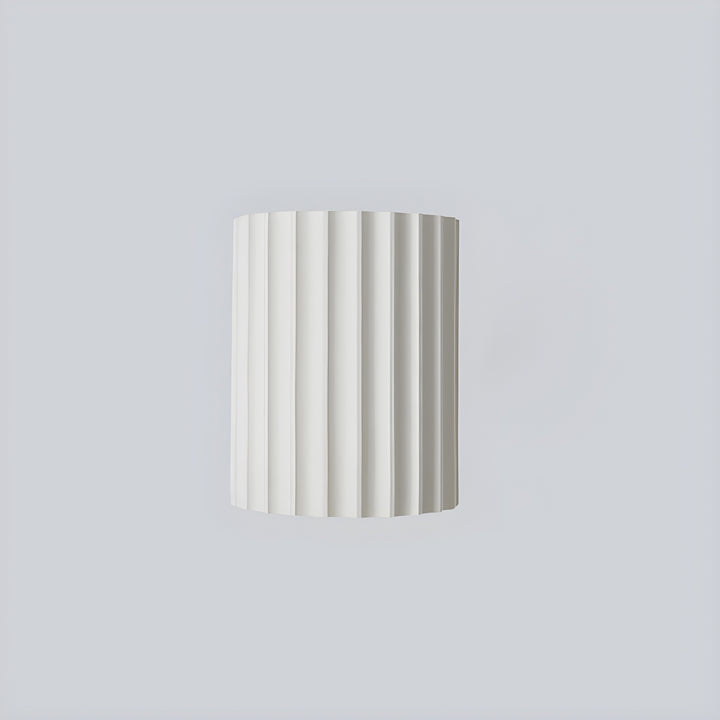 Resin Ribbed Wall Lamp