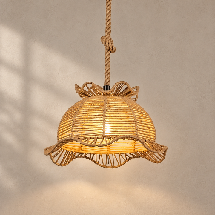 Suspension Rétro Corde de Chanvre Originale
