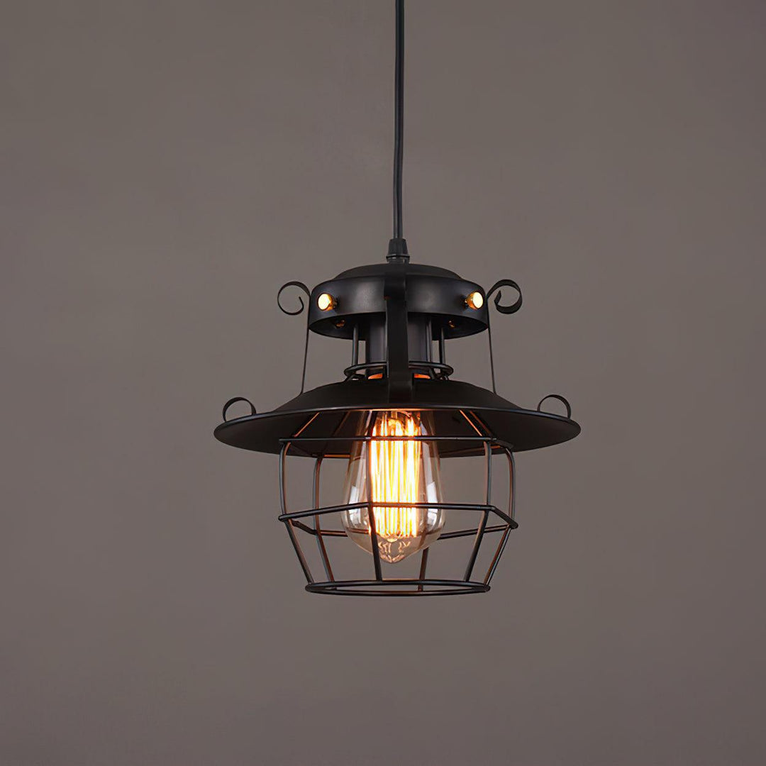 Retro Birdcage Pendant Light - Vakkerlight