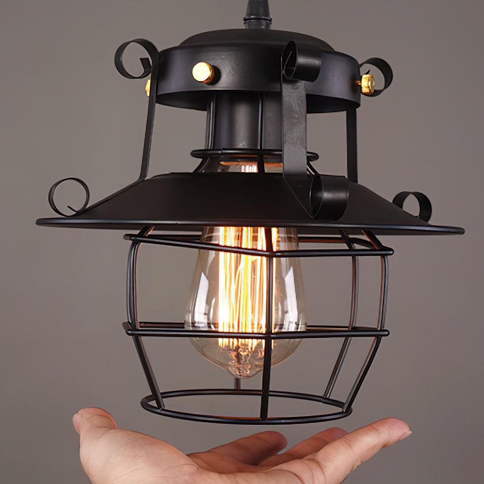 Retro Birdcage Pendant Light - Vakkerlight