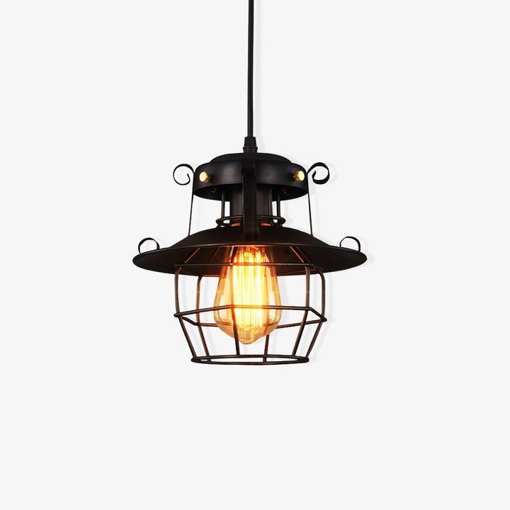 Retro Birdcage Pendant Light - Vakkerlight