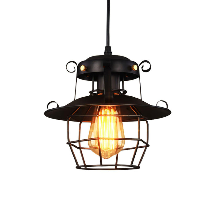 Retro Birdcage Pendant Light - Vakkerlight