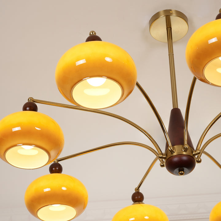 Retro Calliope Chandelier - Vakkerlight