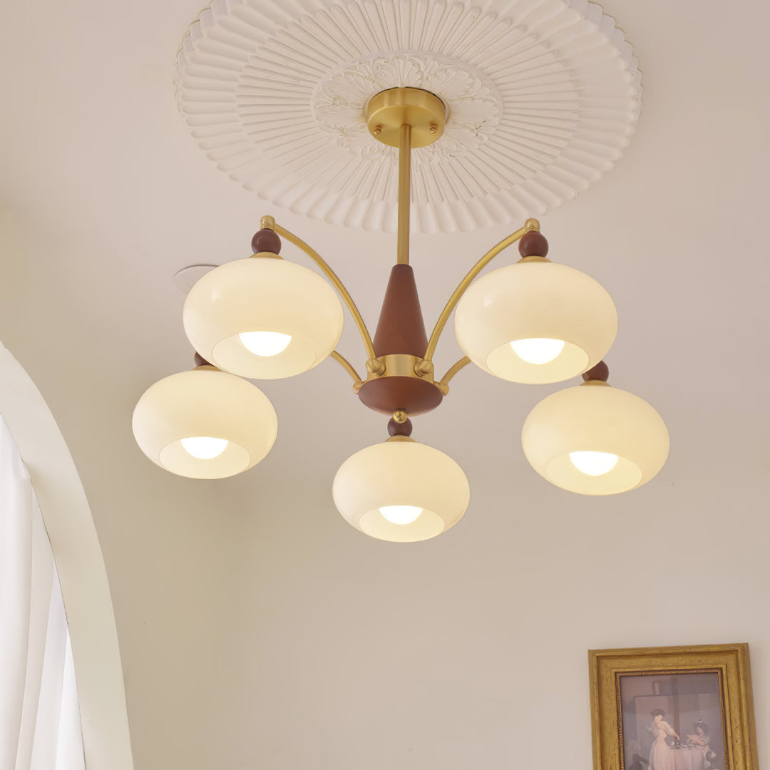 Retro Calliope Chandelier - Vakkerlight