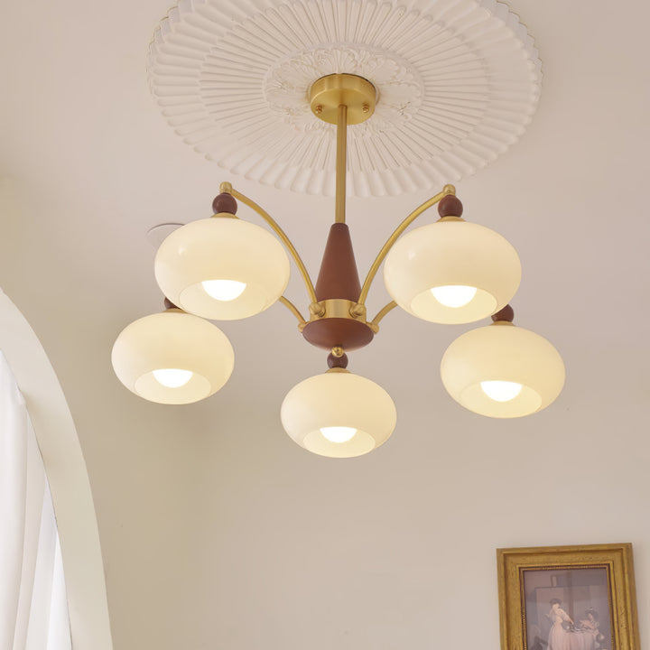 Retro Calliope Chandelier - Vakkerlight