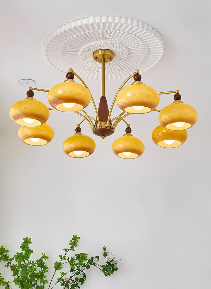 Retro Calliope Chandelier - Vakkerlight