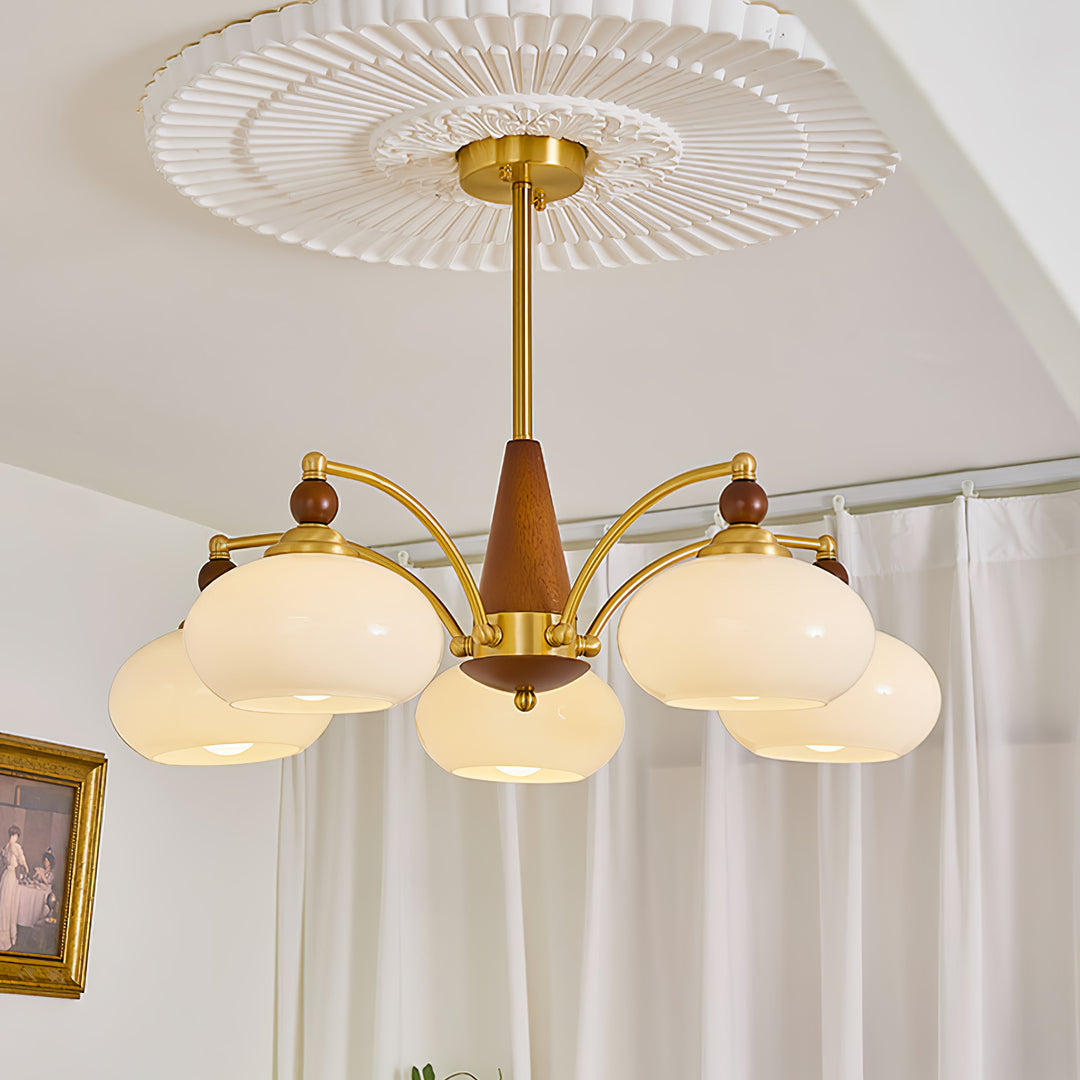 Retro Calliope Chandelier - Vakkerlight