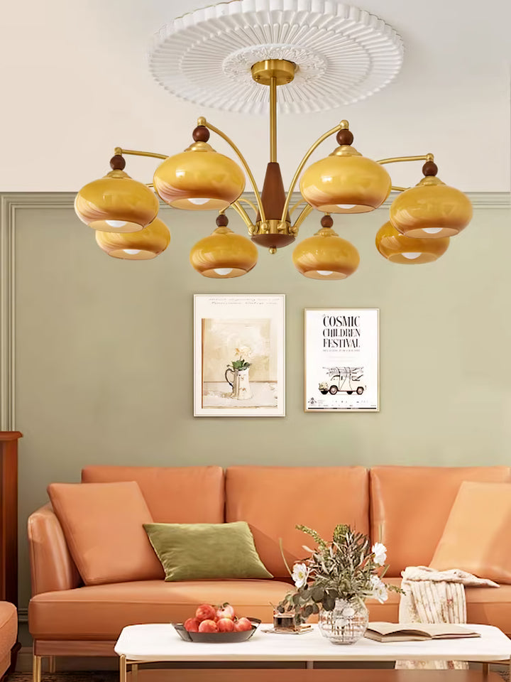 Retro Calliope Chandelier - Vakkerlight