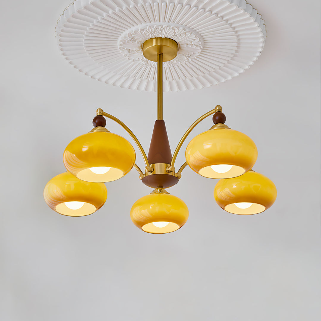 Retro Calliope Chandelier - Vakkerlight