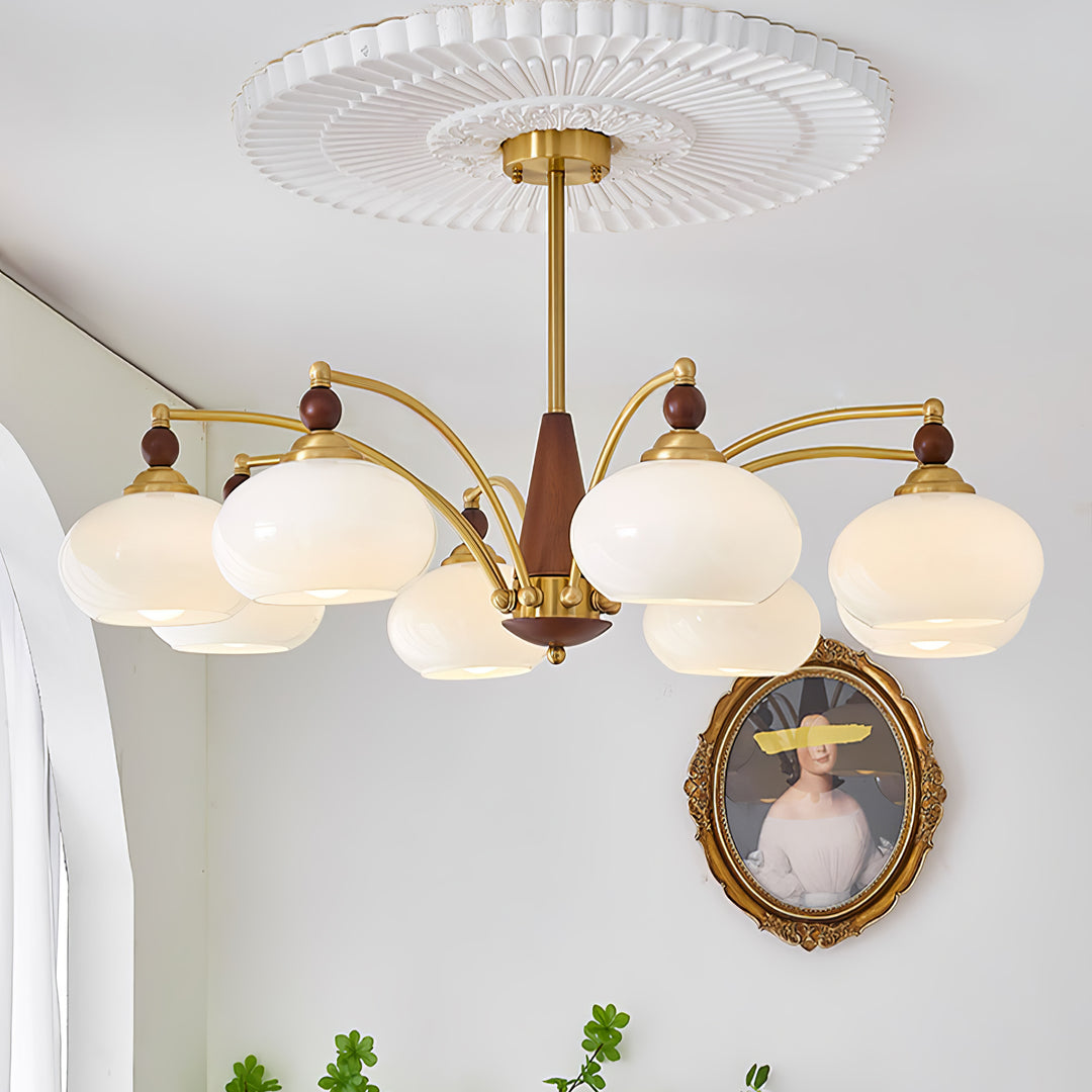 Retro Calliope Chandelier - Vakkerlight