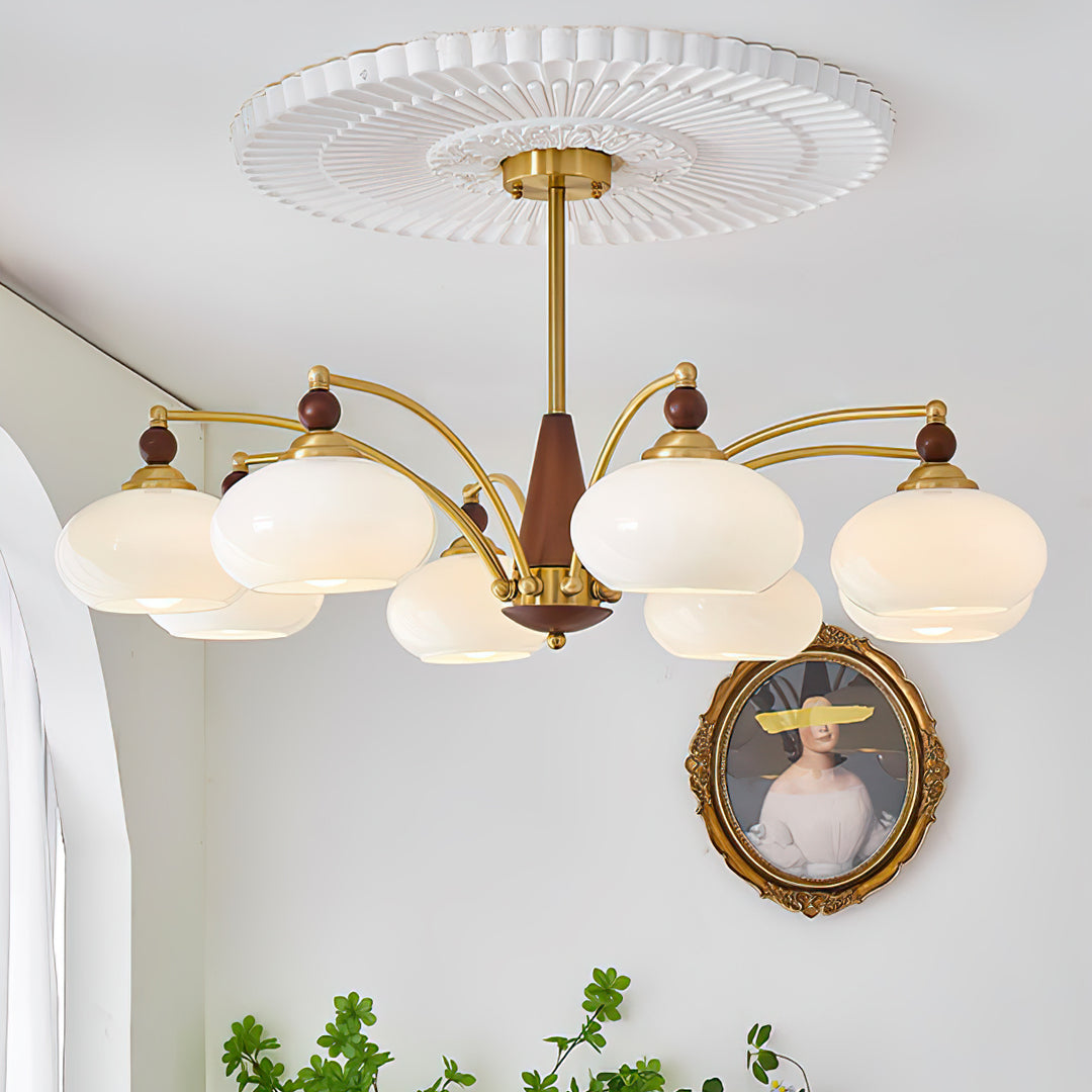 Retro Calliope Chandelier - Vakkerlight