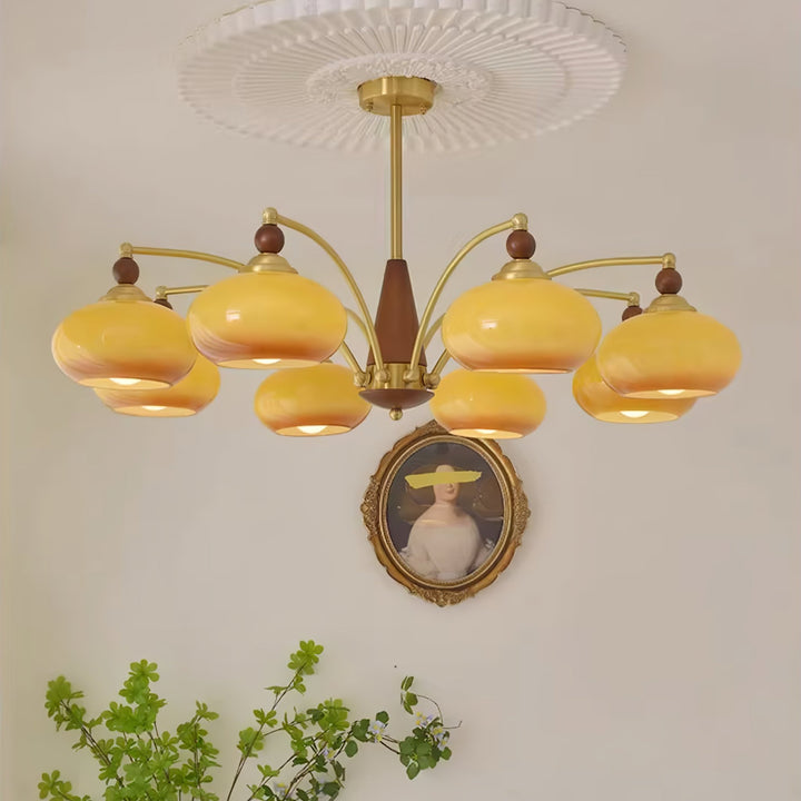 Retro Calliope Chandelier - Vakkerlight