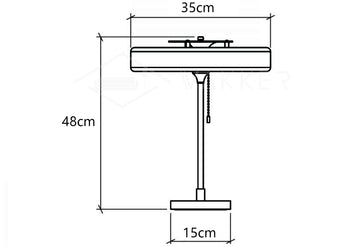 Revolve Table Lamp — Dimension drawings 1