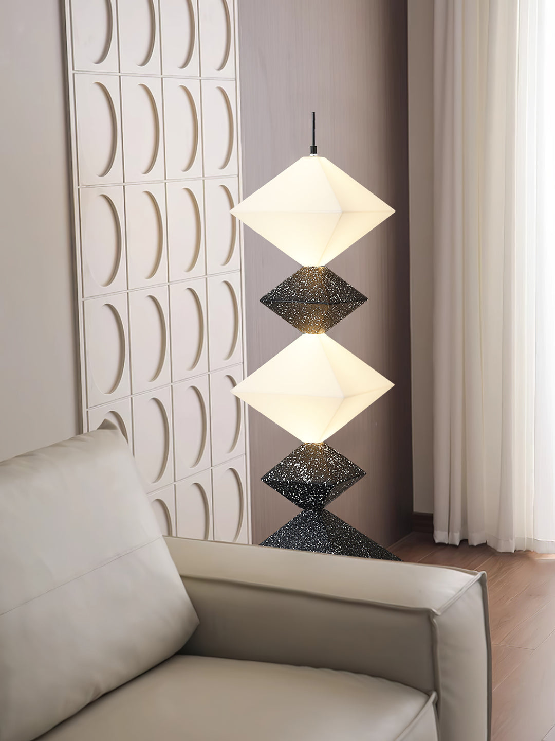 Rhombus Cube Floor Lamp - Vakkerlight