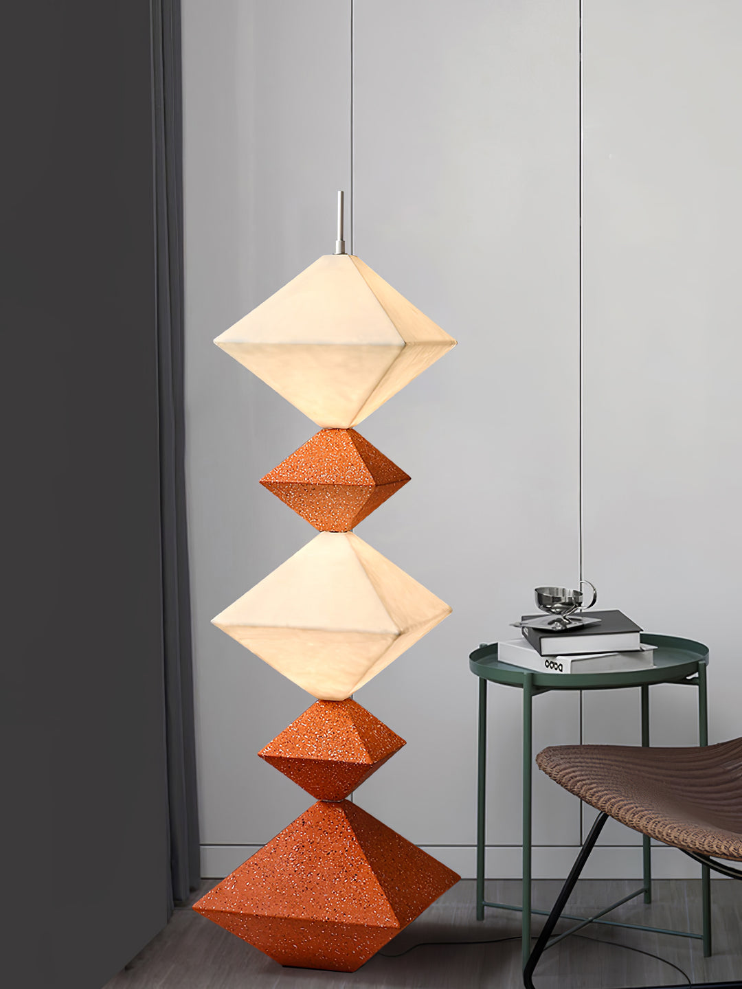 Rhombus Cube Floor Lamp - Vakkerlight