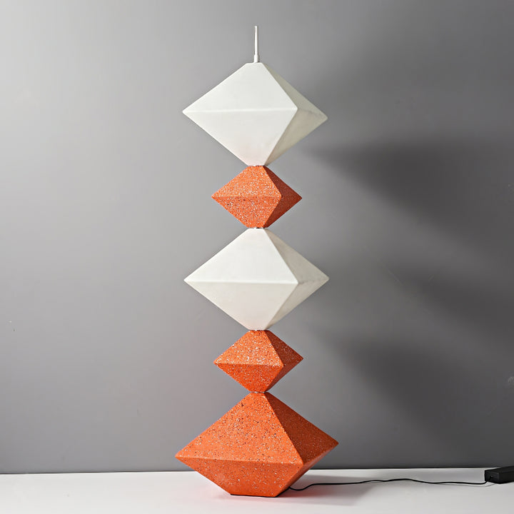 Rhombus Cube Floor Lamp - Vakkerlight