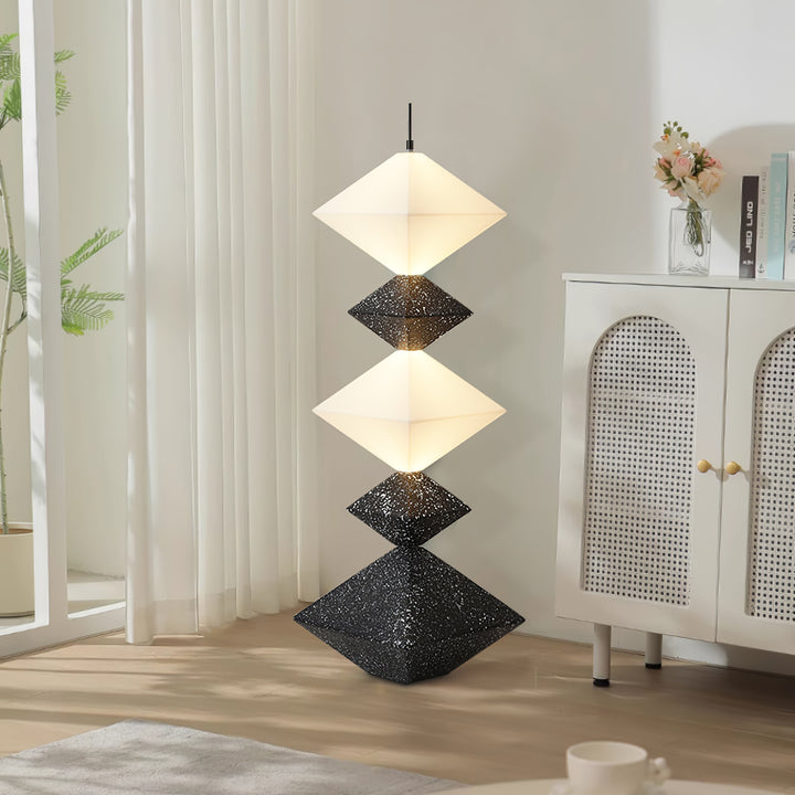 Rhombus Cube Floor Lamp - Vakkerlight