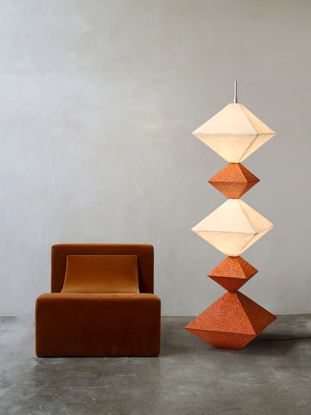 Rhombus Cube Floor Lamp - Vakkerlight