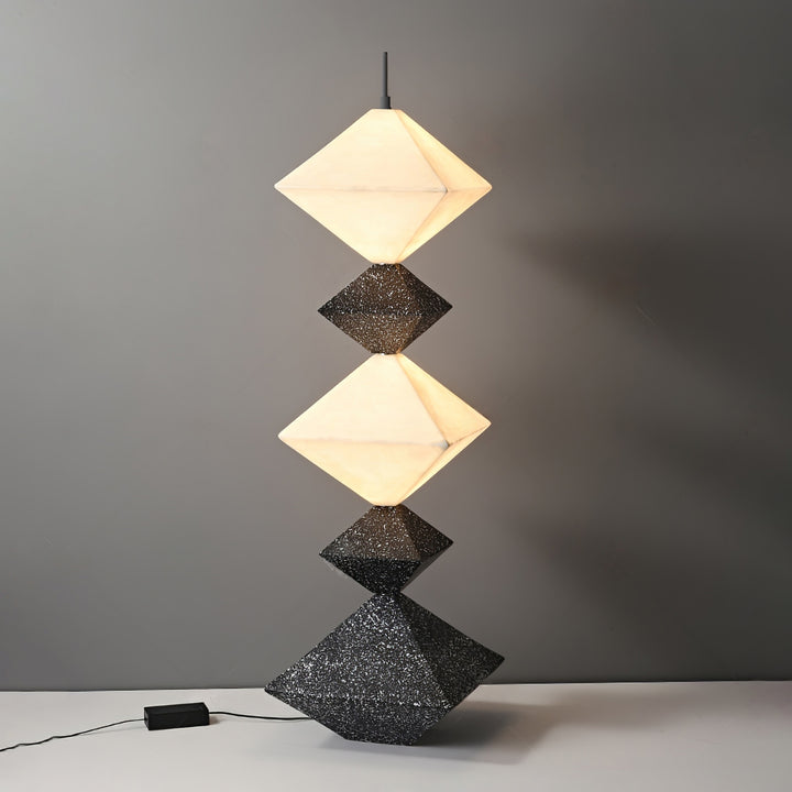 Rhombus Cube Floor Lamp - Vakkerlight