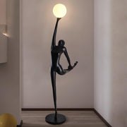 Rhythmic Gymnast Sculpture Floor Lamp