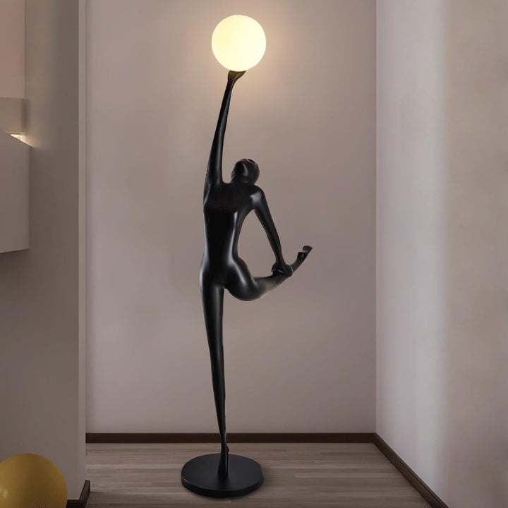 Rhythmic Gymnast Sculpture Floor Lamp - Vakkerlight