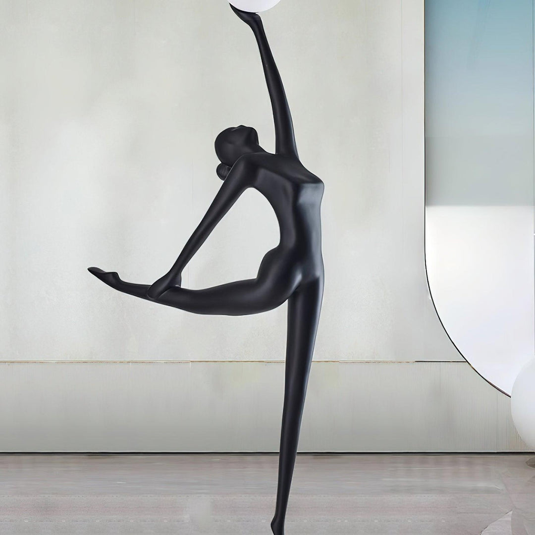 Rhythmic Gymnast Sculpture Floor Lamp - Vakkerlight