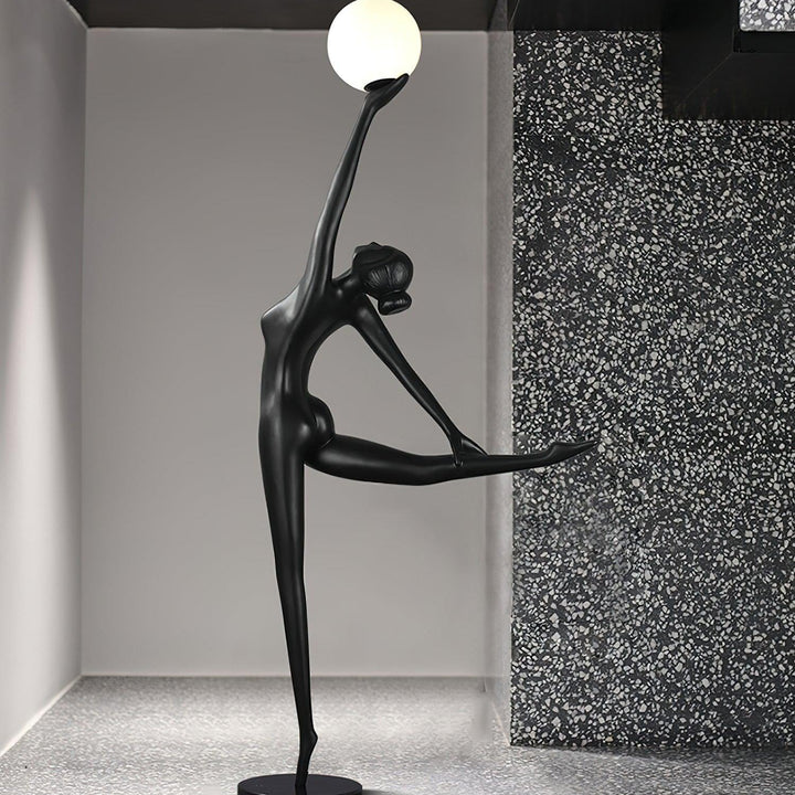 Rhythmic Gymnast Sculpture Floor Lamp - Vakkerlight