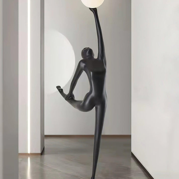 Rhythmic Gymnast Sculpture Floor Lamp - Vakkerlight