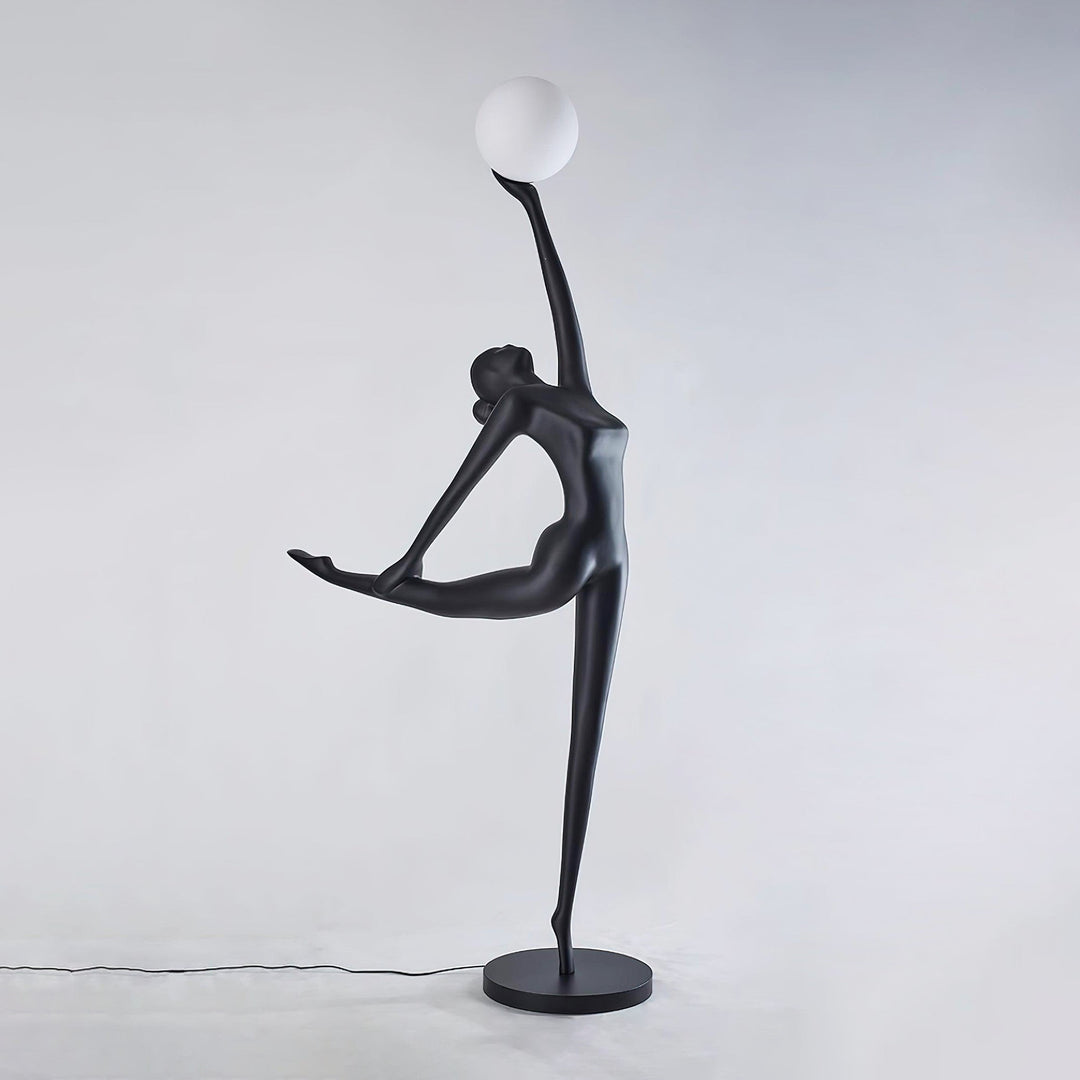 Rhythmic Gymnast Sculpture Floor Lamp - Vakkerlight