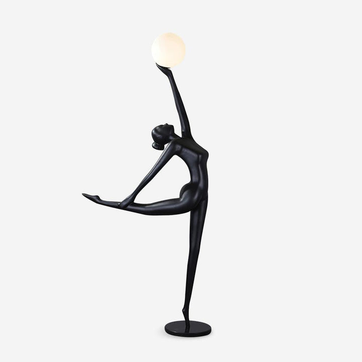 Rhythmic Gymnast Sculpture Floor Lamp - Vakkerlight