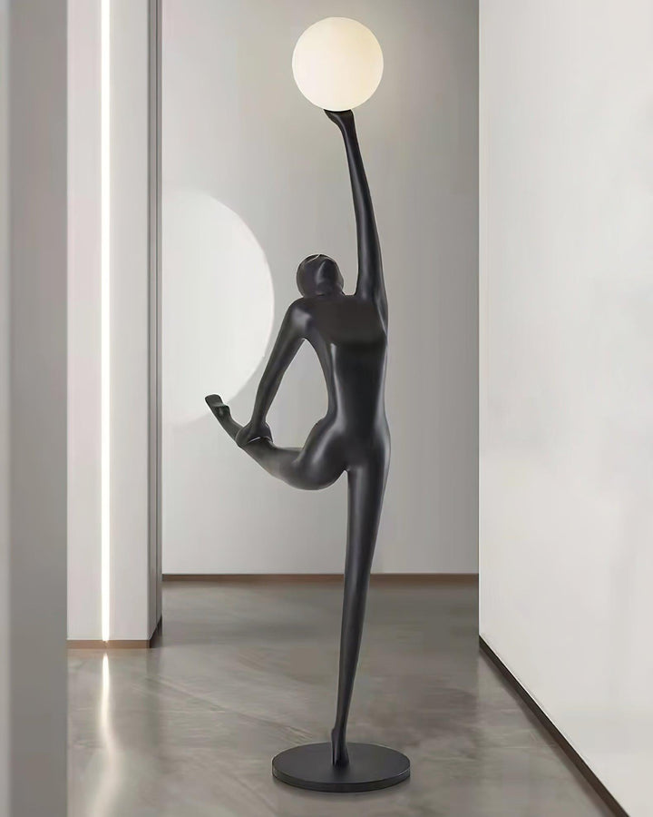 Rhythmic Gymnast Sculpture Floor Lamp - Vakkerlight