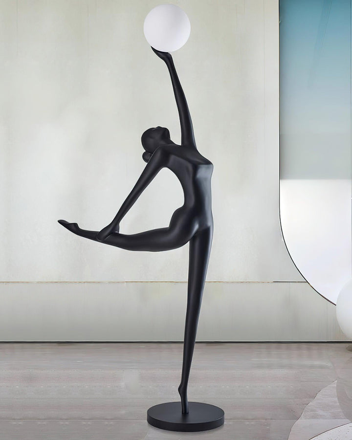 Rhythmic Gymnast Sculpture Floor Lamp - Vakkerlight